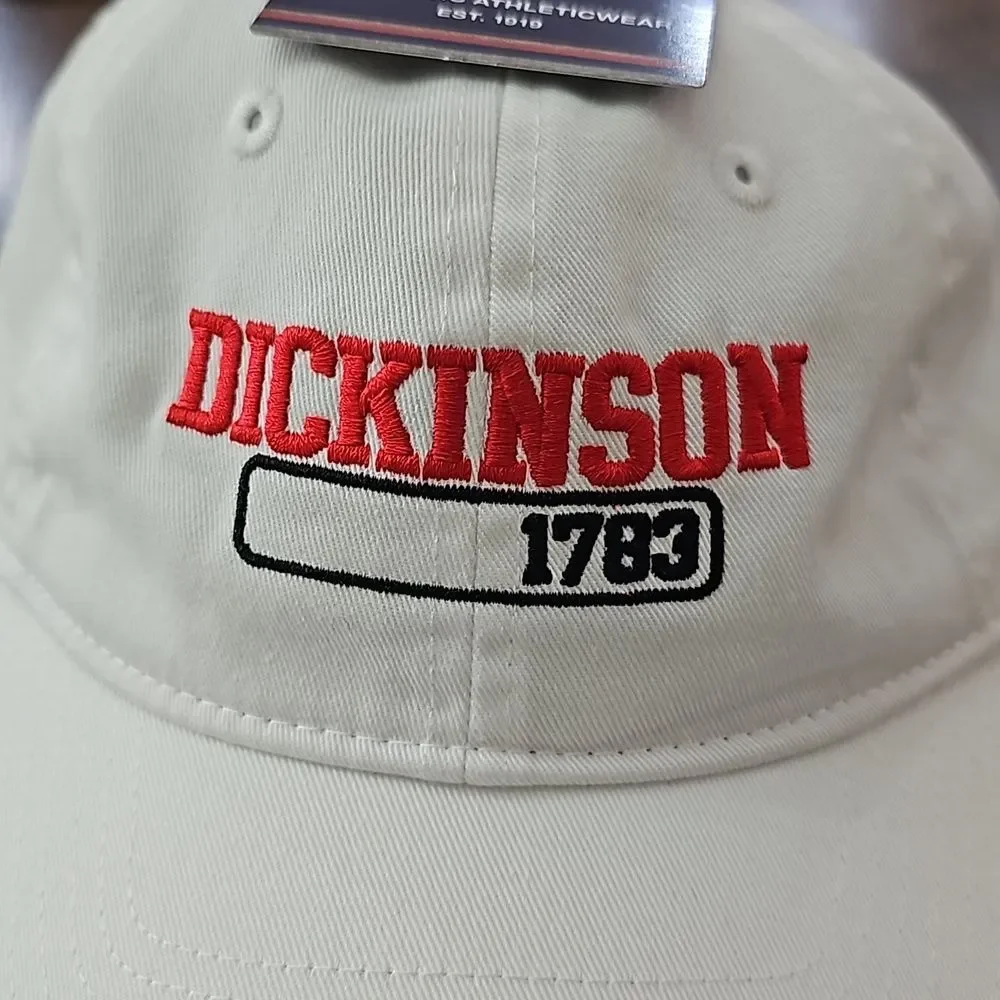 NWT Champion Dickinson College White Baseball Hat
